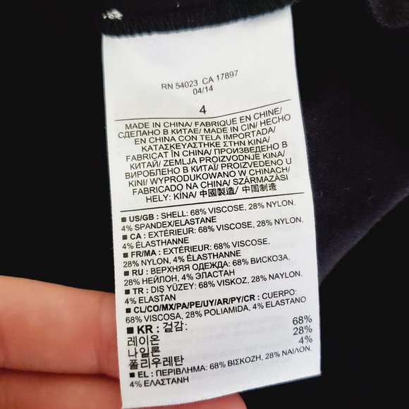 BANANA REPUBLIC Black Fit & Flare Classic Dress - Picture 7 of 10